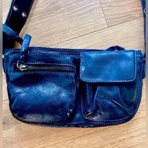 Free People All Leather Sling Bag